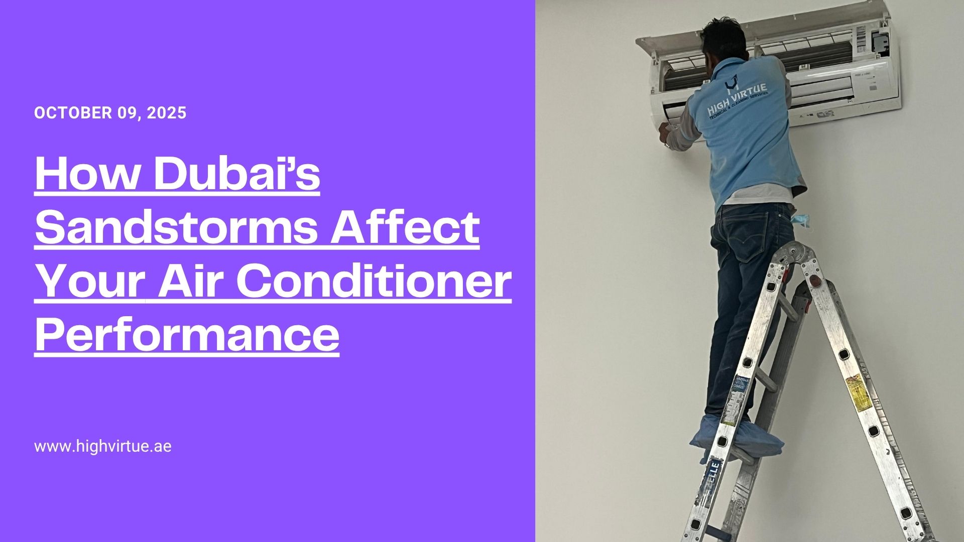 How Dubai’s Sandstorms Affect Your Air Conditioner Performance